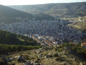 Panorama di Bitti - Sant' Elia